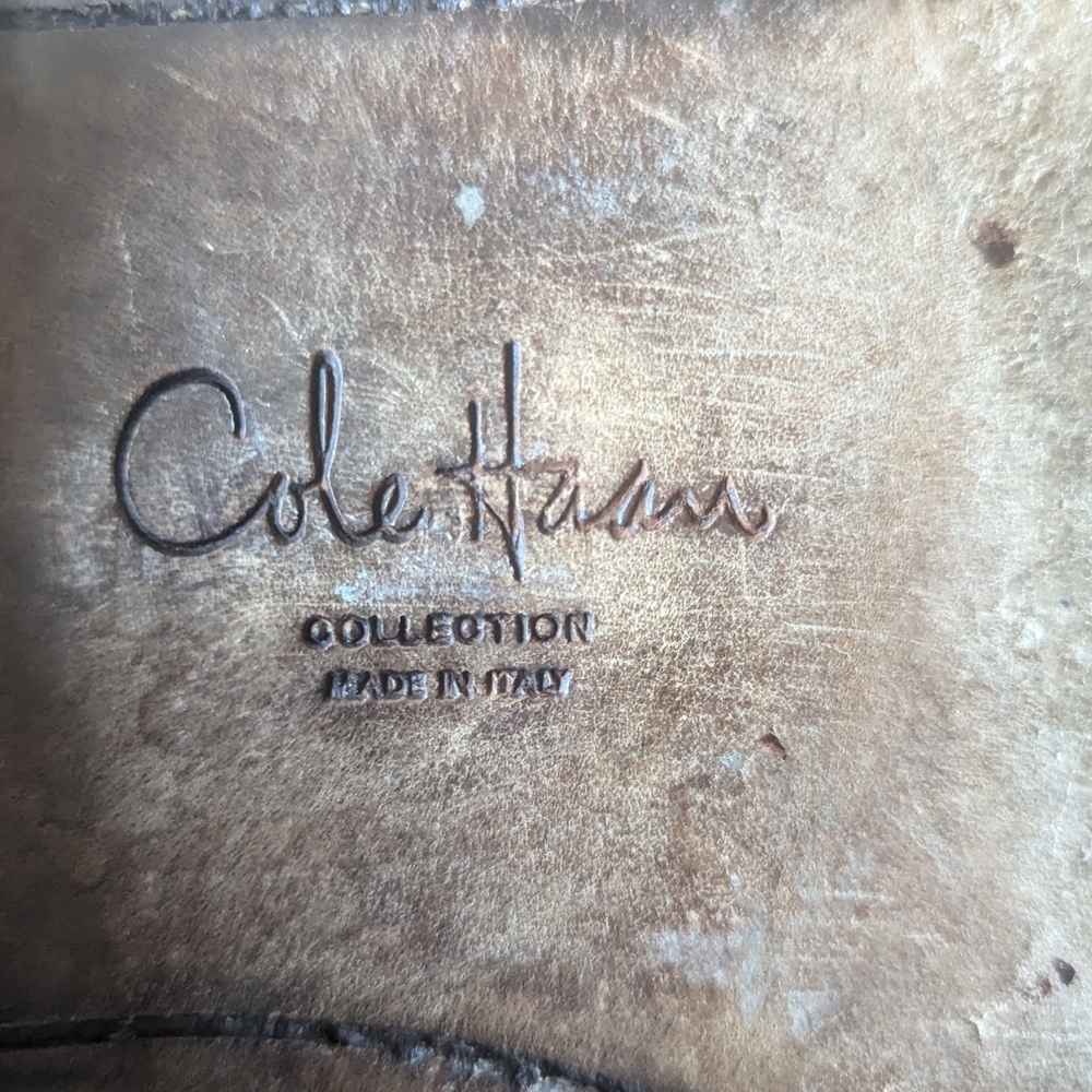 🔥Price Drop🔥Cole Haan Collection Dark Brown Leather Oxfords - Picture 7 of 14